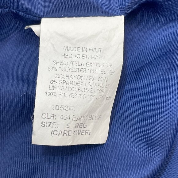 VAN HEUSEN-Flex Boys Suit Blazer Blue  Size 5 Formal Church 2 Button Preppy - Picture 10 of 10